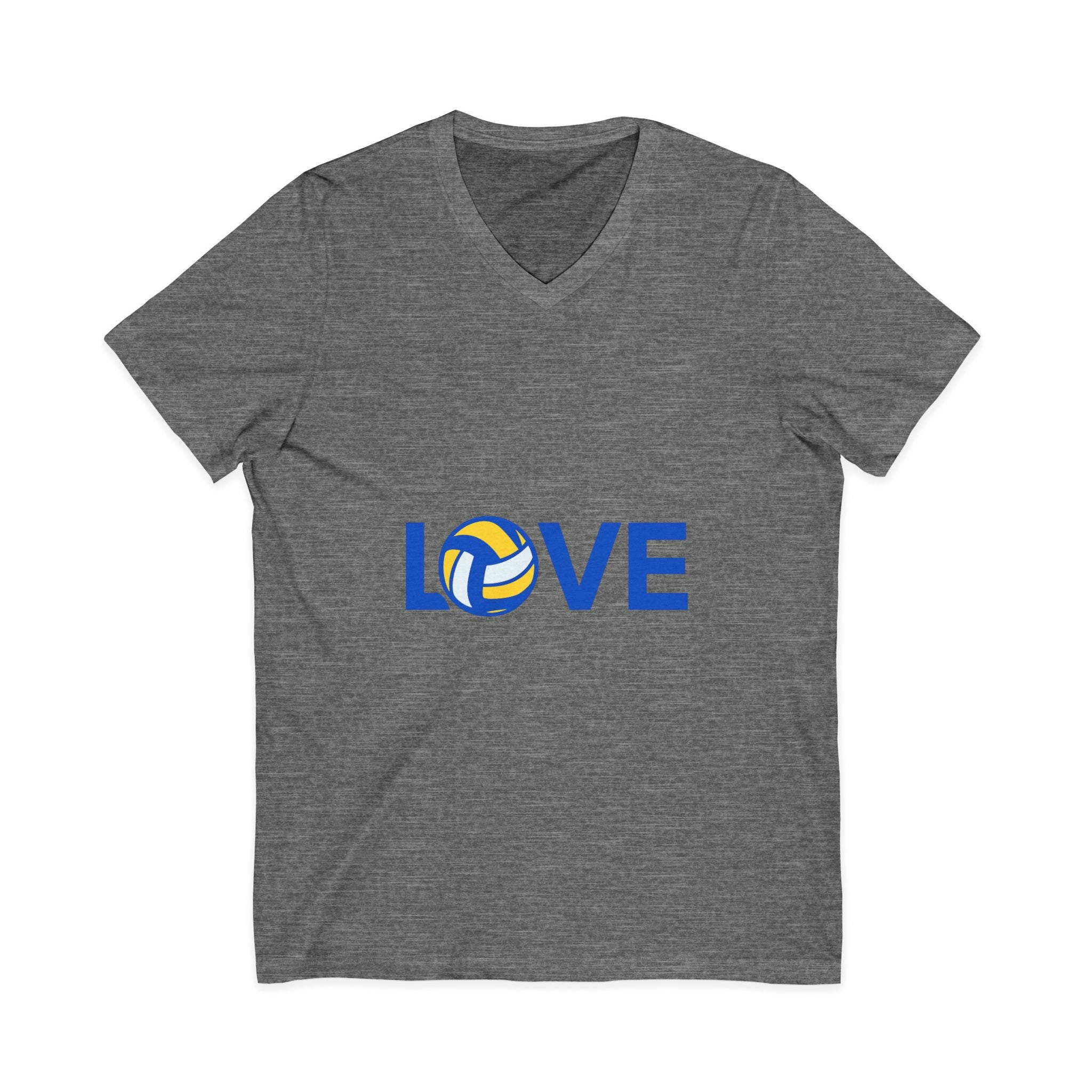 Love Volleyball Unisex V-Neck Tee