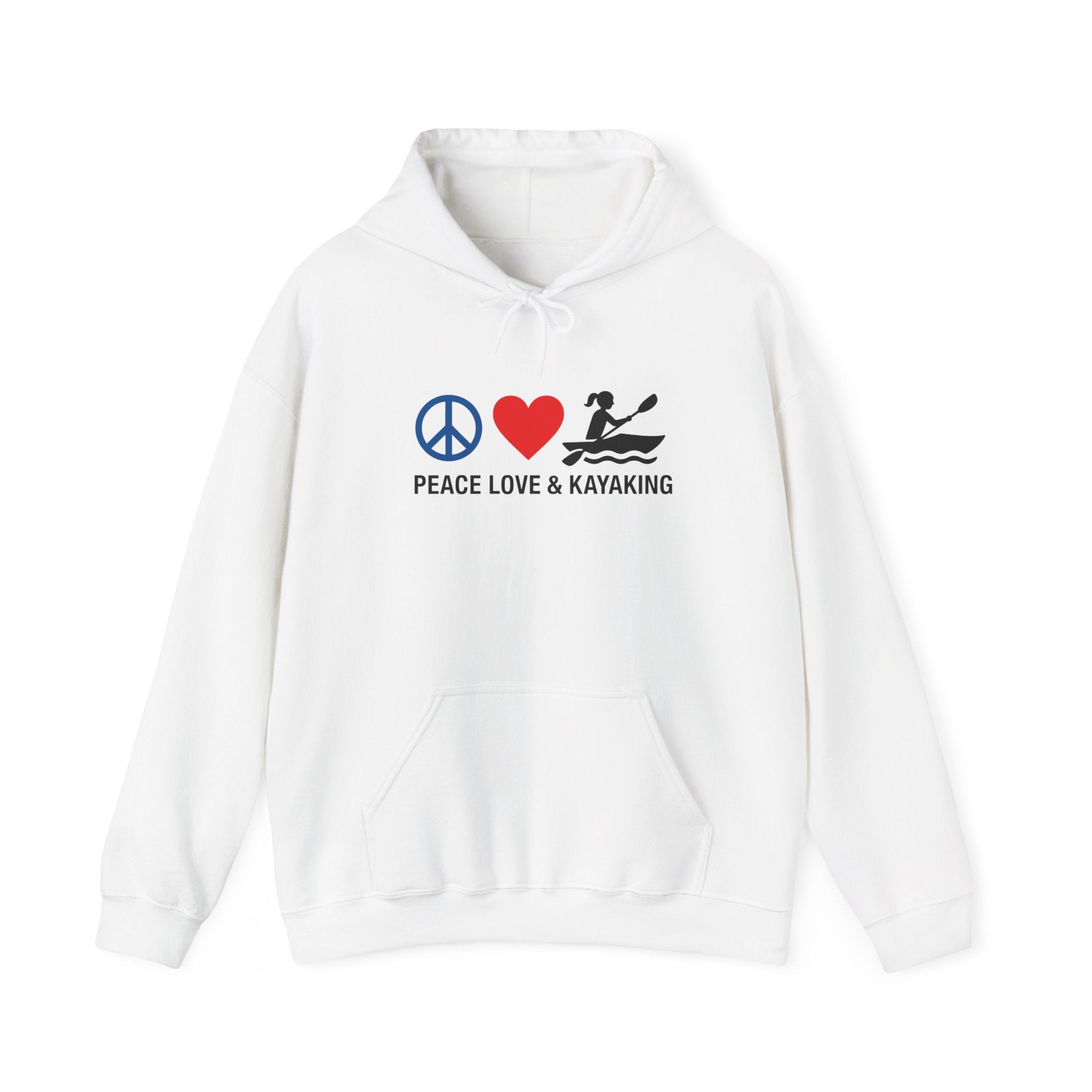 Peace Love & Kayaking Hoodie