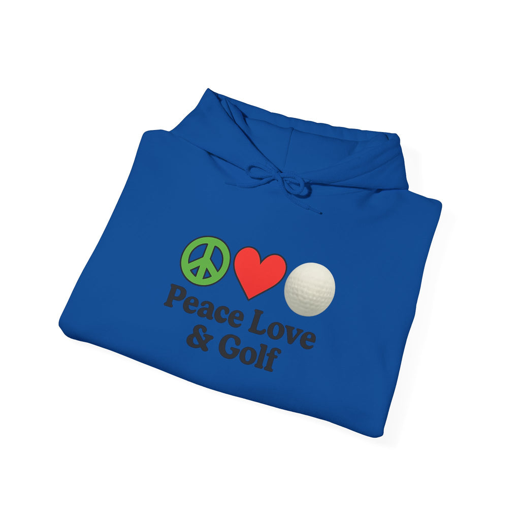 Peace Love & Golf Hoodie
