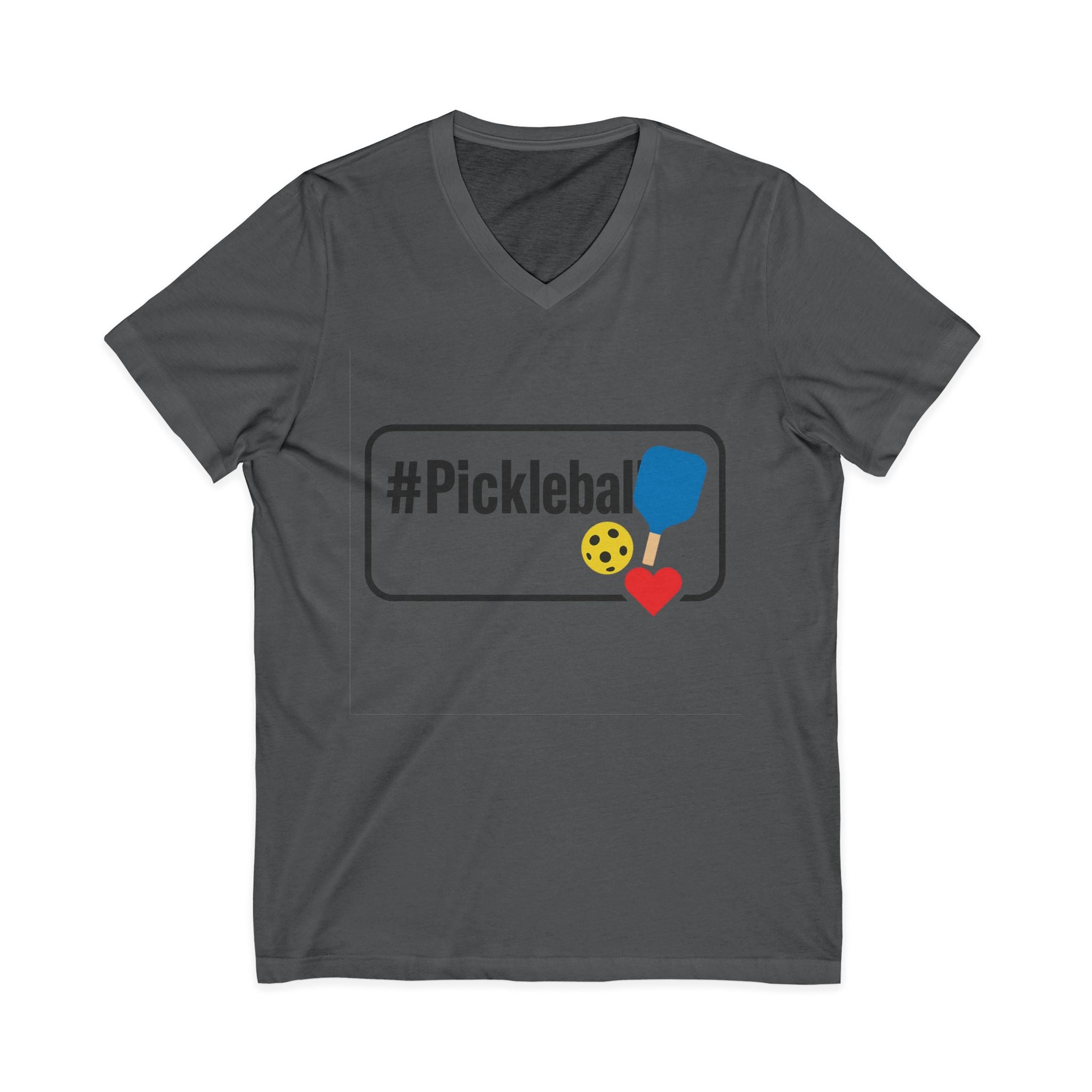 Pickleball V-Neck Tee for Fun Lovers