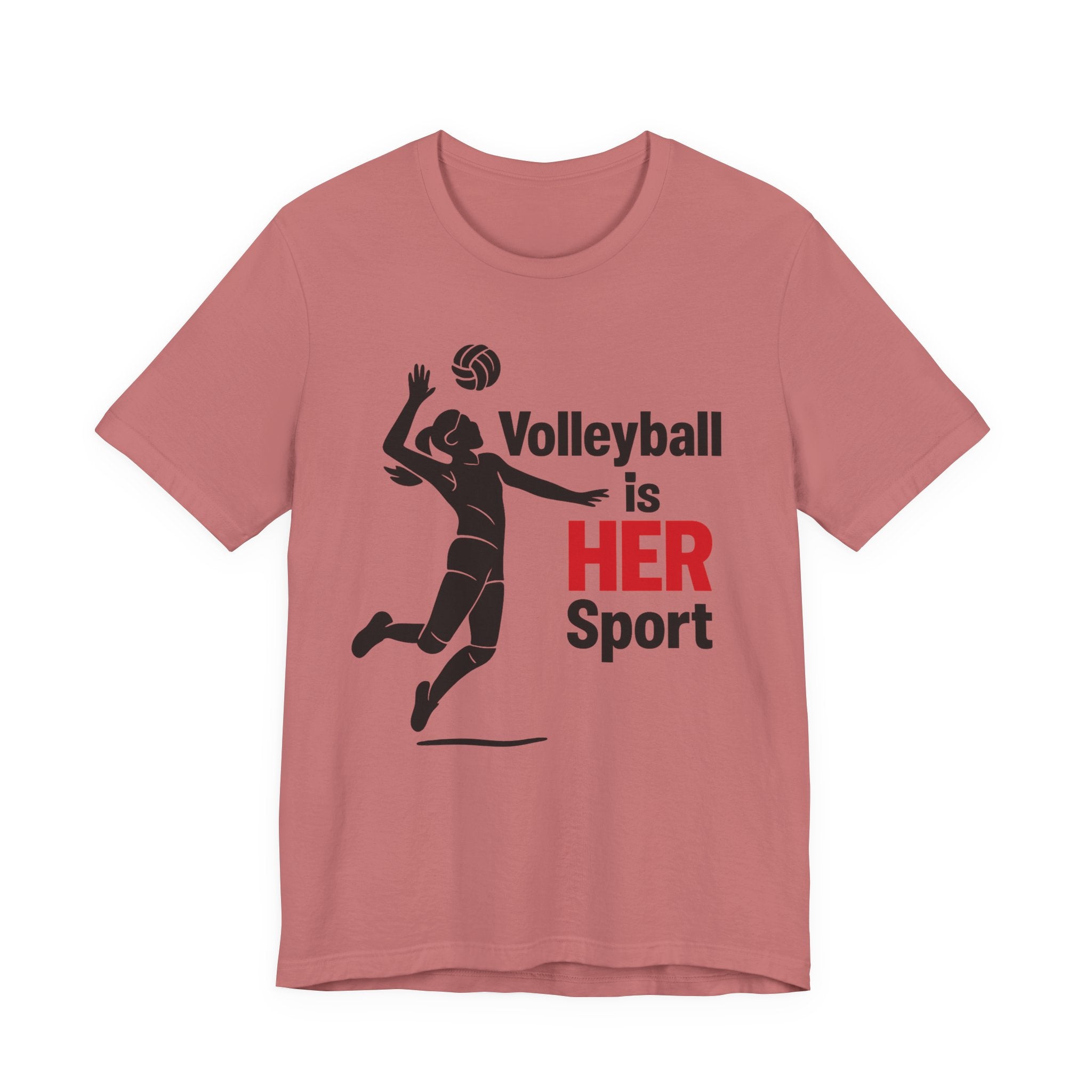 Women's Sports Pride Tee - Volleyball Is Her Sport