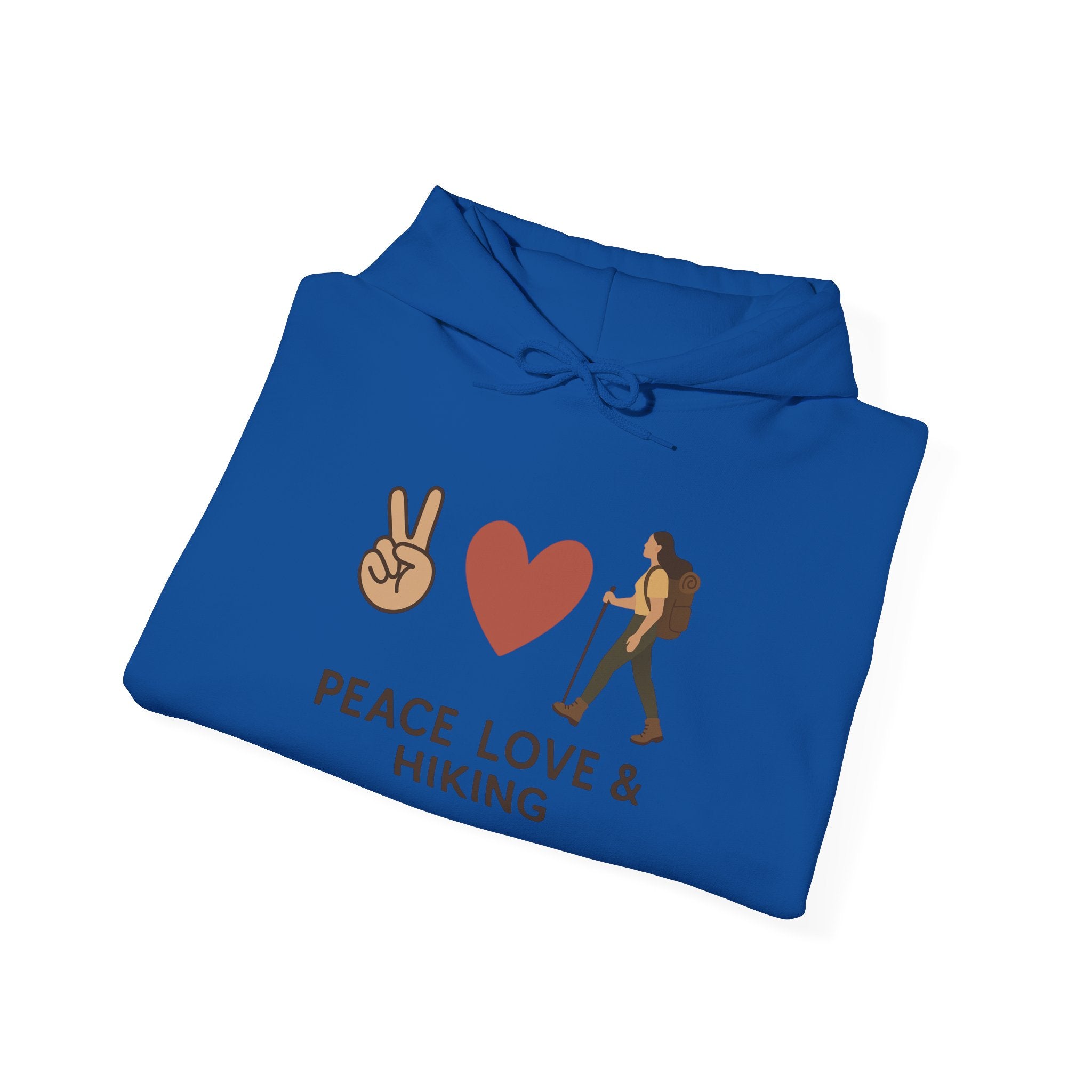 Peace, Love & Hiking Hoodie
