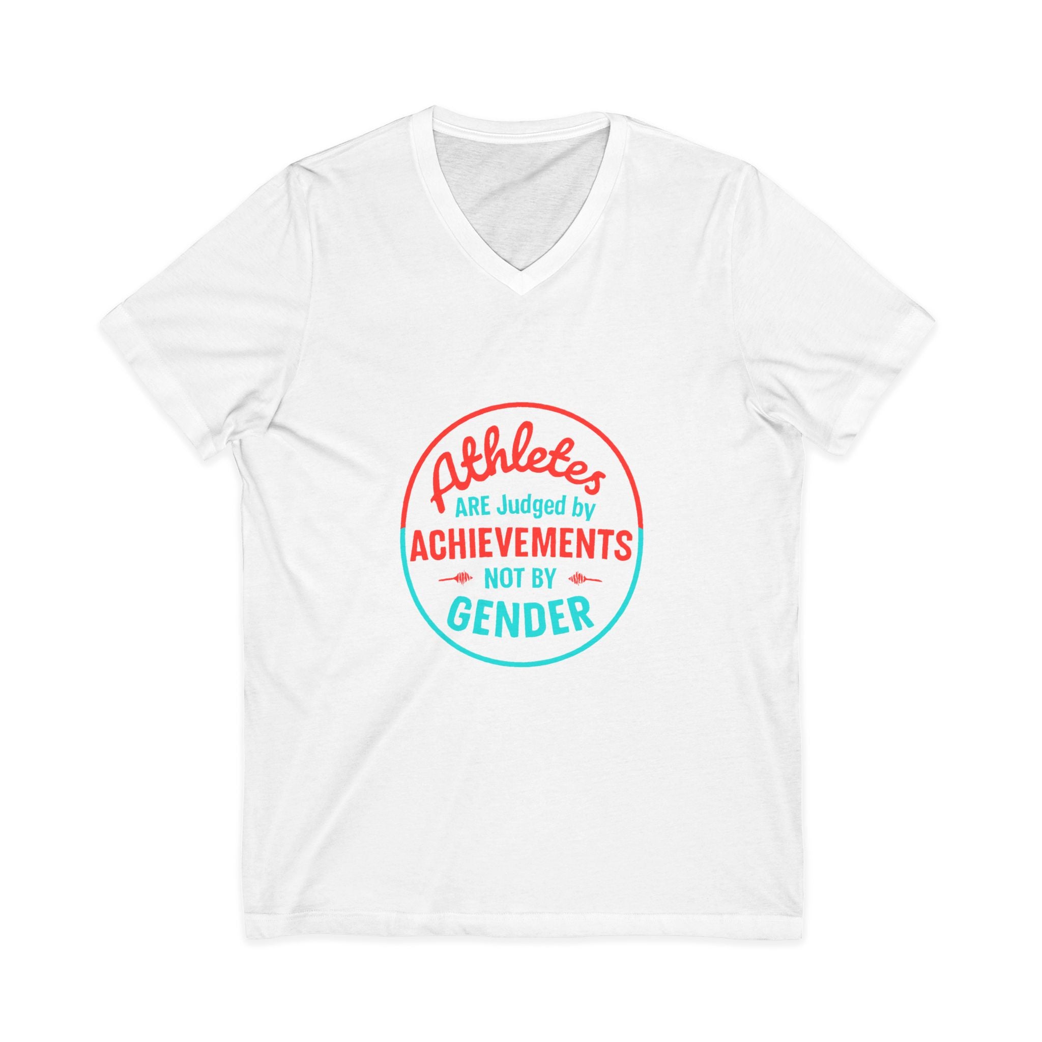 Athletes Are Judged V-Neck Tee