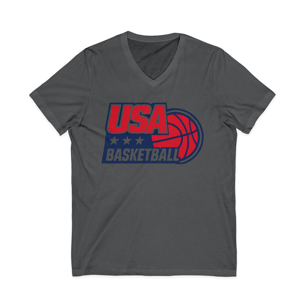 USA Basketball  V-Neck Tee