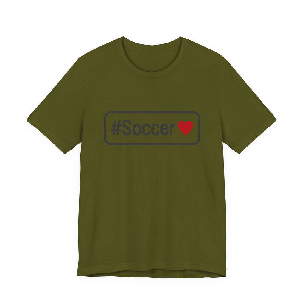 #Soccer Love Unisex Tee – Perfect for Fans
