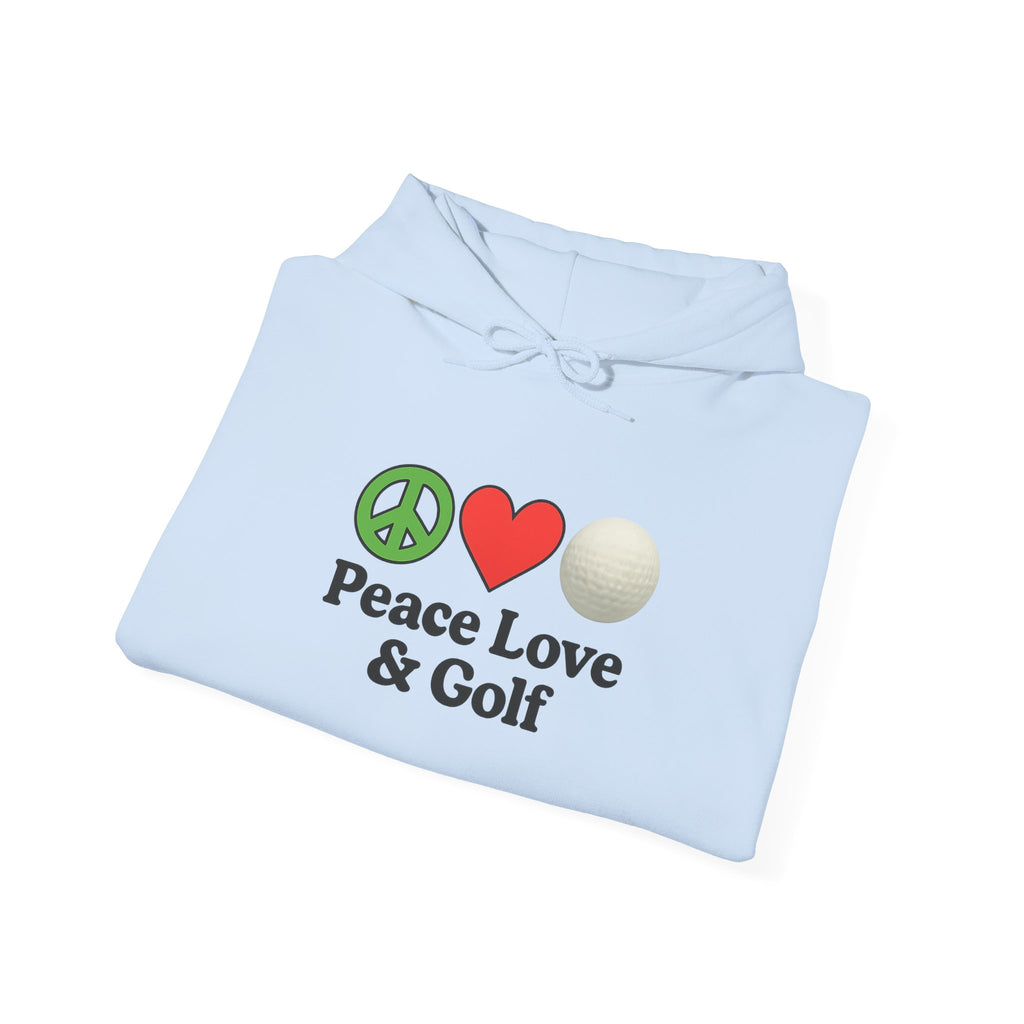 Peace Love & Golf Hoodie