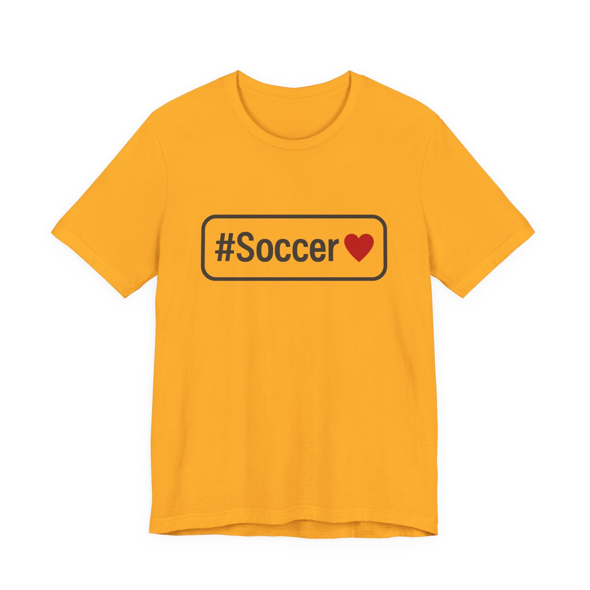 #Soccer Love Unisex Tee – Perfect for Fans