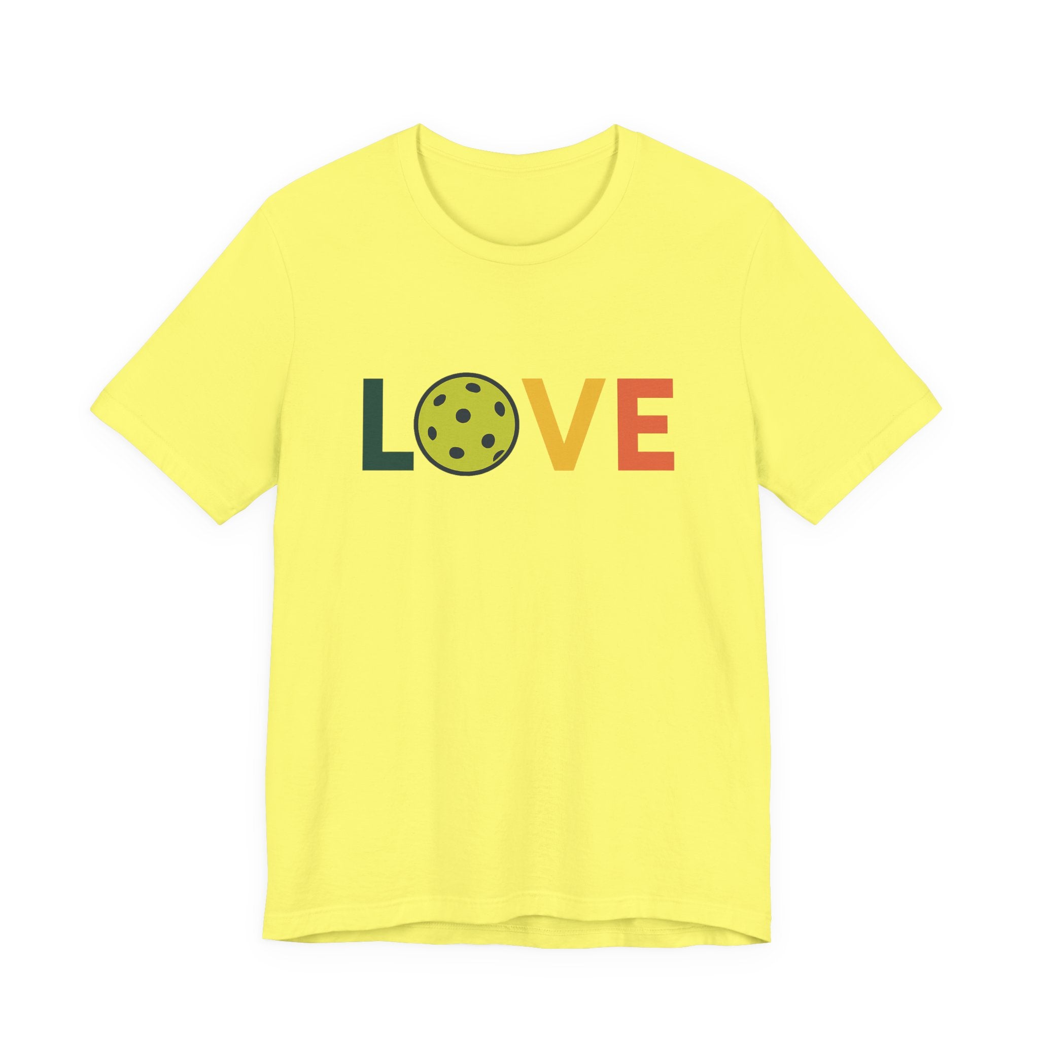 Pickleball Love Tee | Unisex Jersey Short Sleeve Shirt