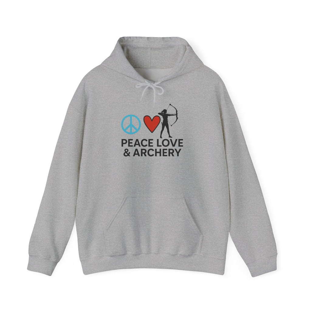 Peace Love & Archery Hoodie