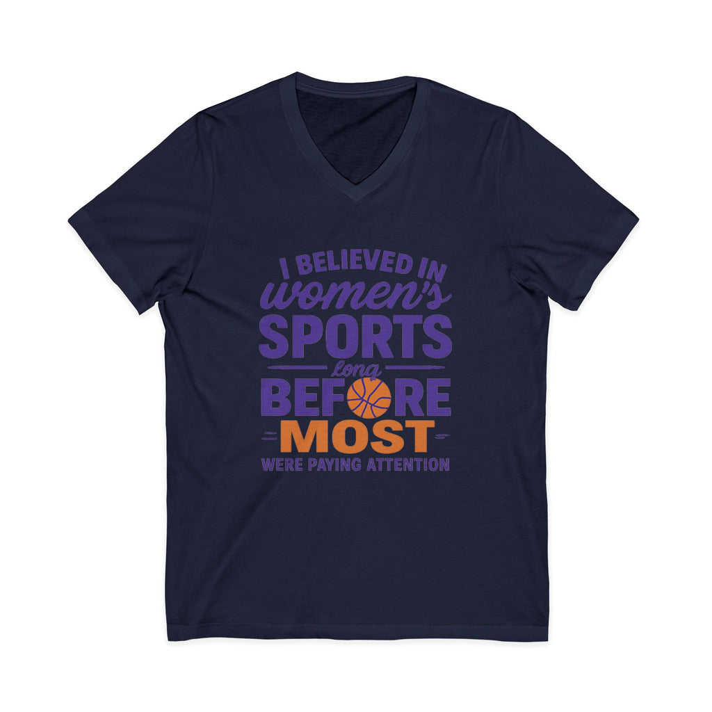 Women's Sports Believer V-Neck Tee