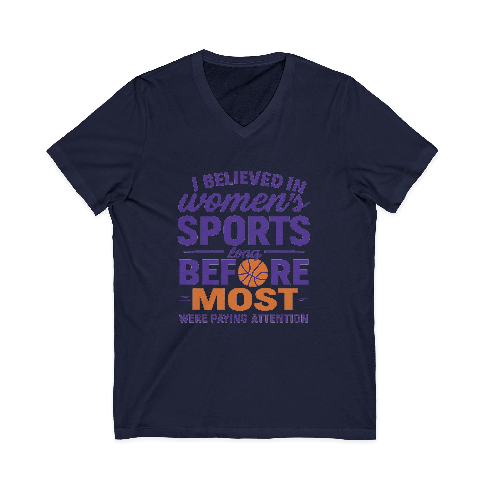 Women's Sports Believer V-Neck Tee