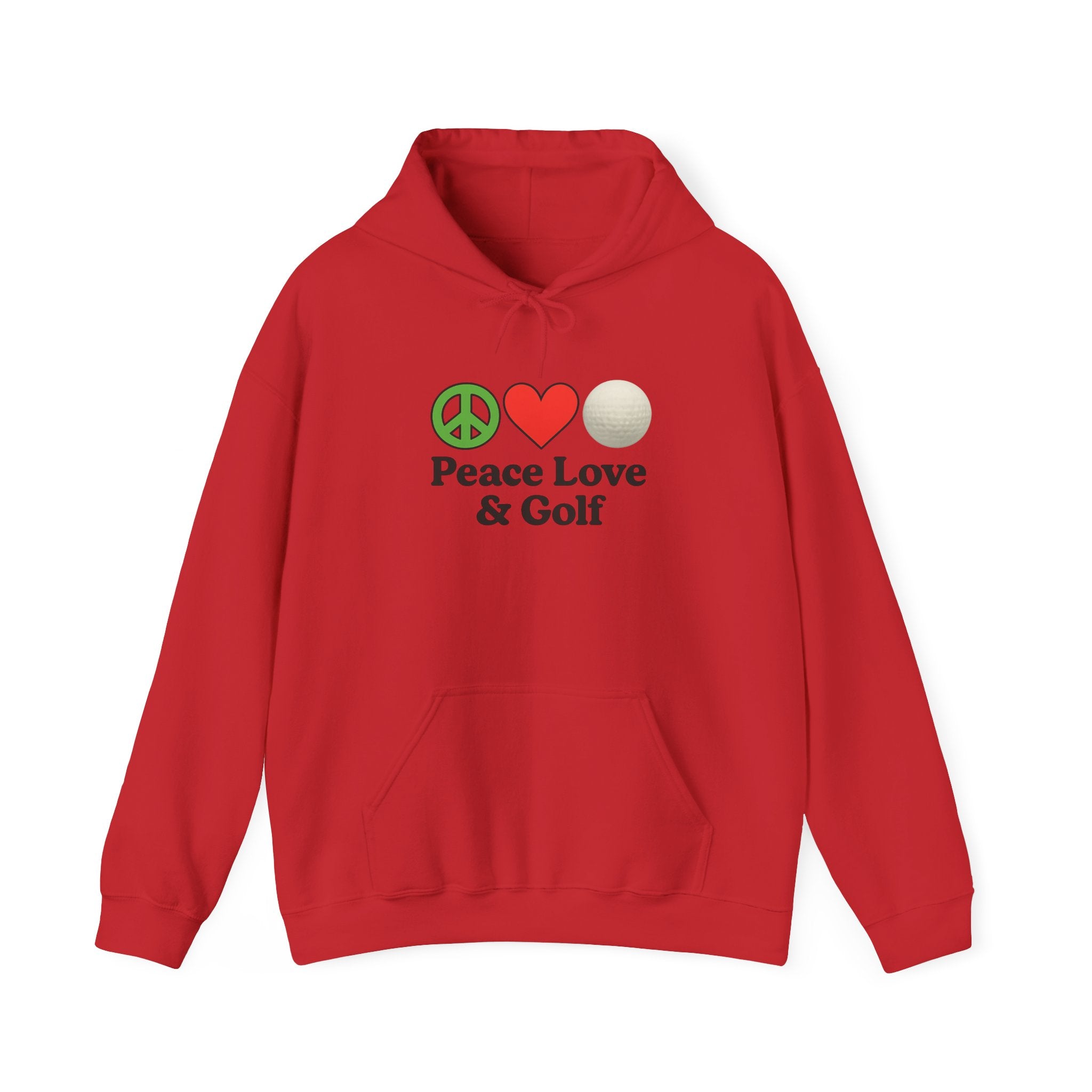 Peace Love & Golf Hoodie