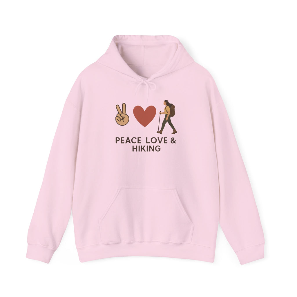 Peace, Love & Hiking Hoodie
