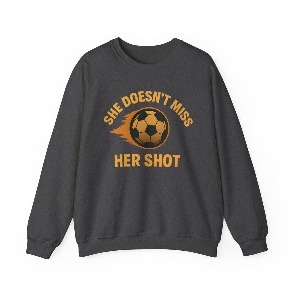 She Doesn't Miss Her Short Sweatshirt, Unisex Crewneck