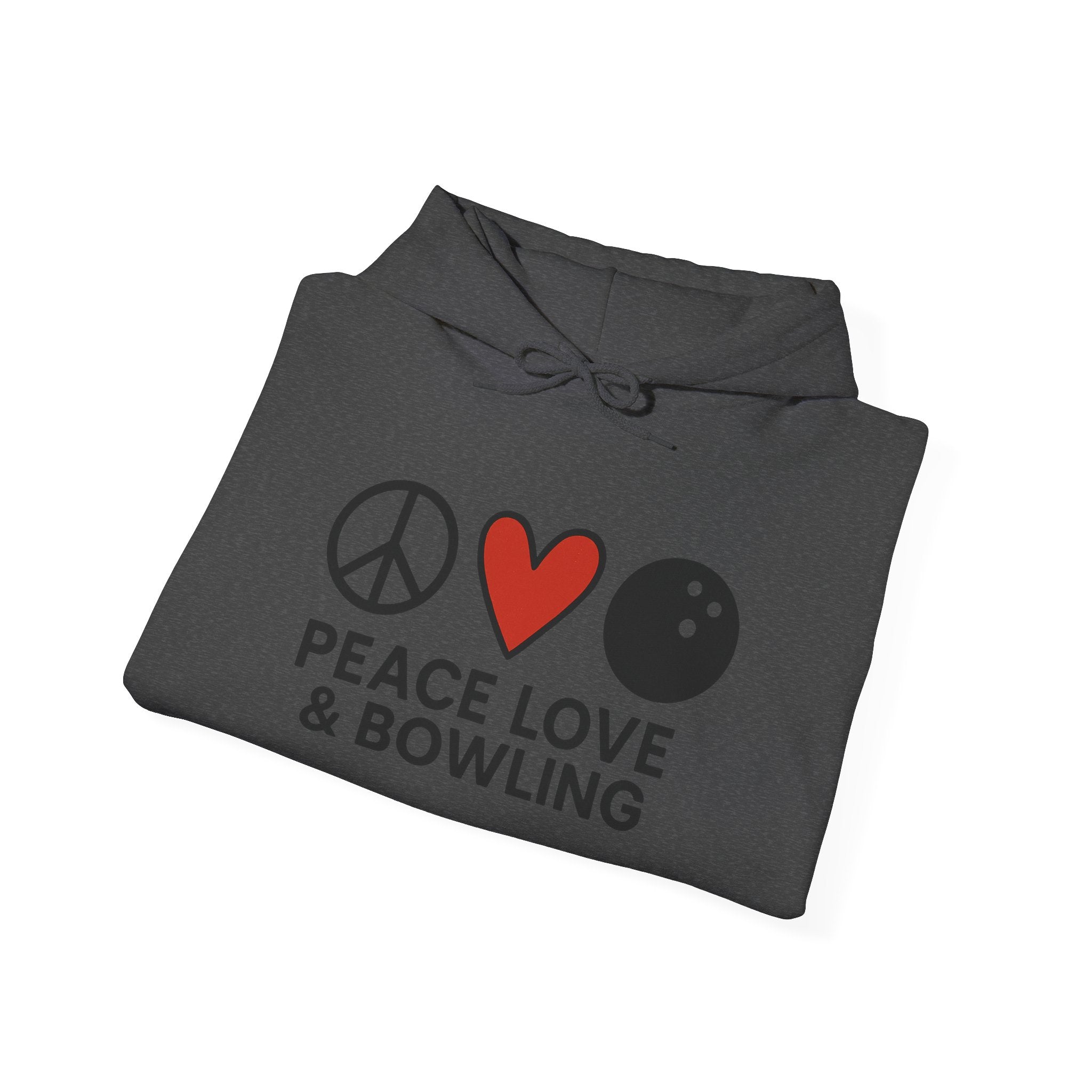 Peace Love & Bowling Hoodie
