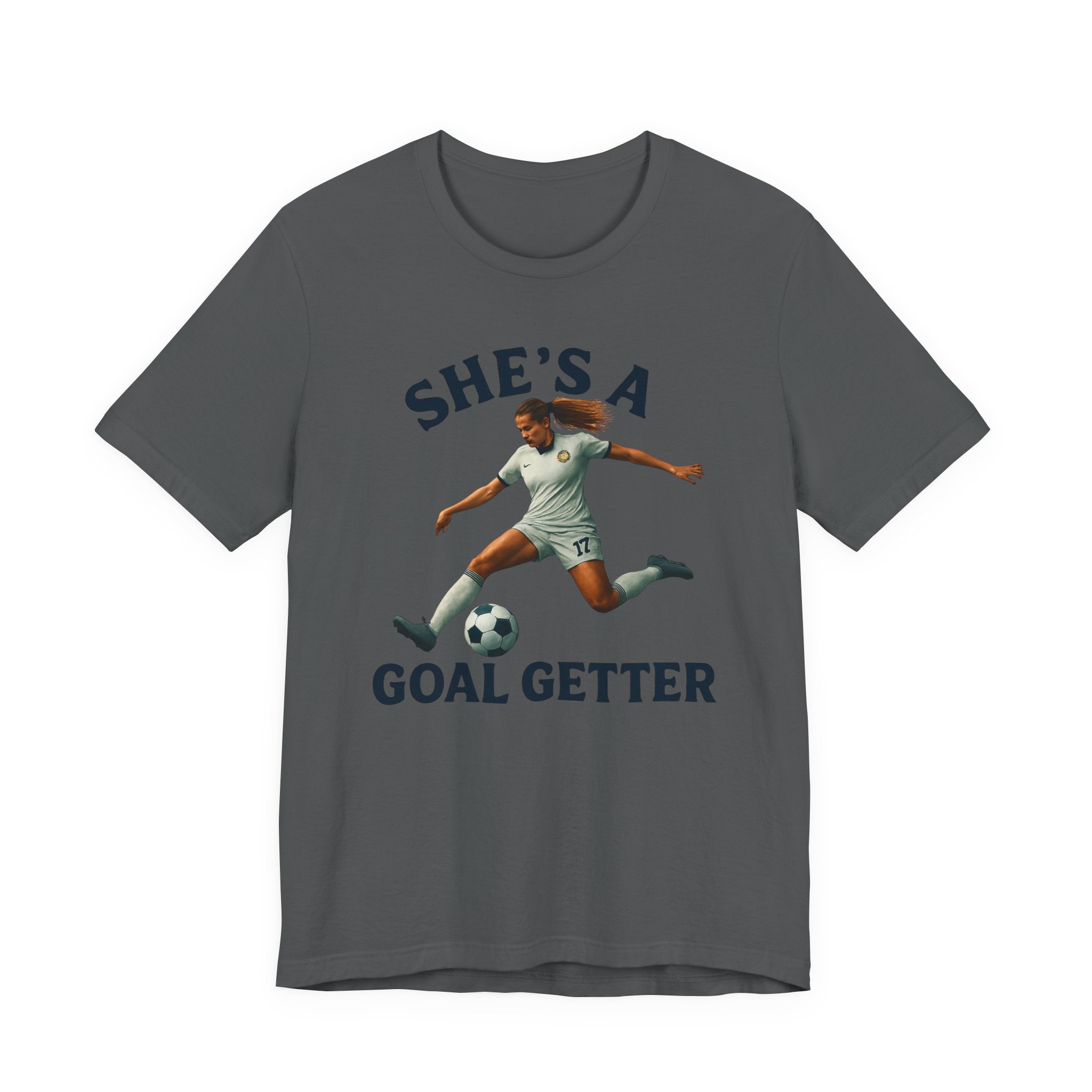 Goal Getter Unisex Jersey Tee | Soccer Shirt for Sports Lovers
