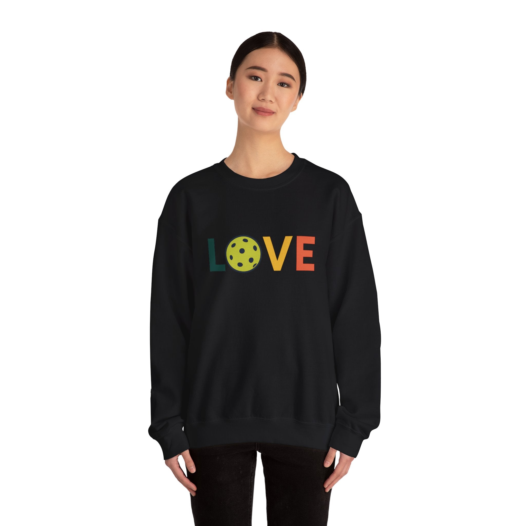 Love Graphic Crewneck Sweatshirt