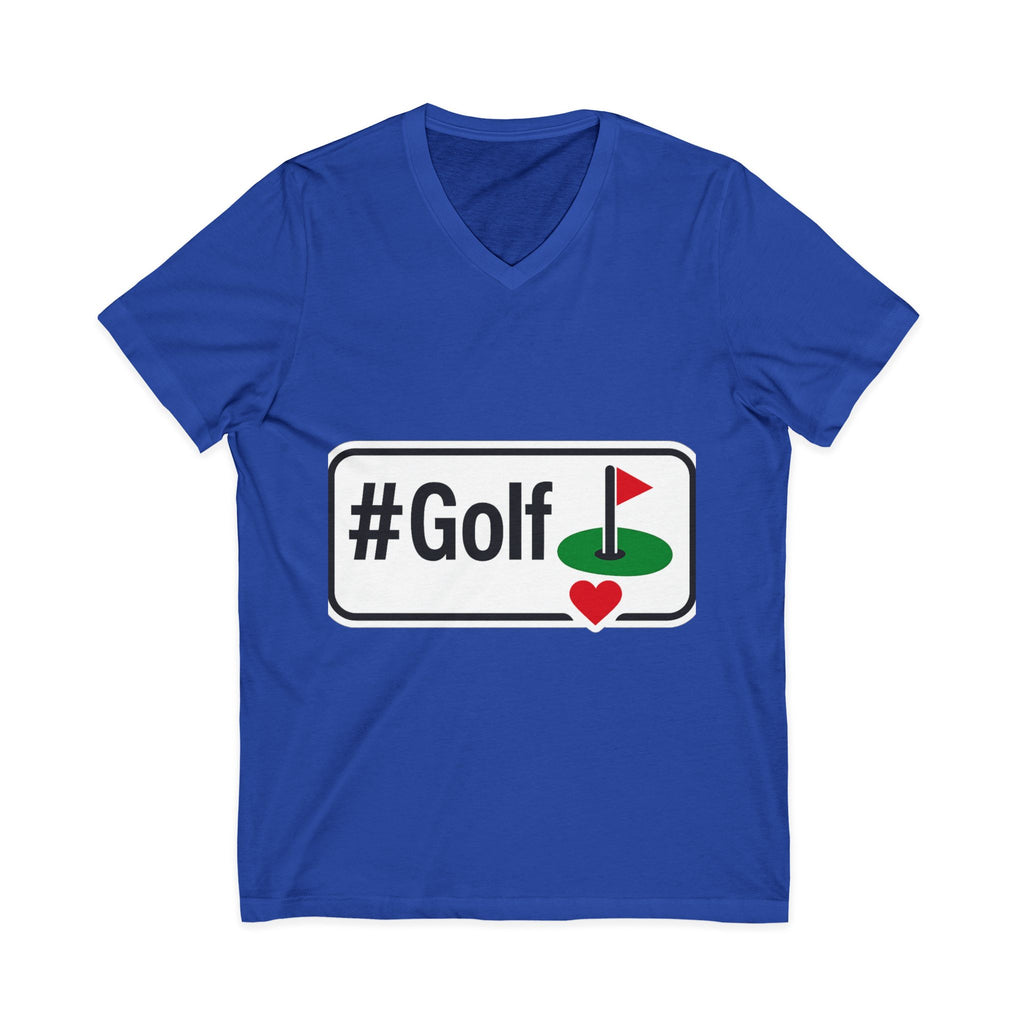 Golf Enthusiast V-Neck Tee