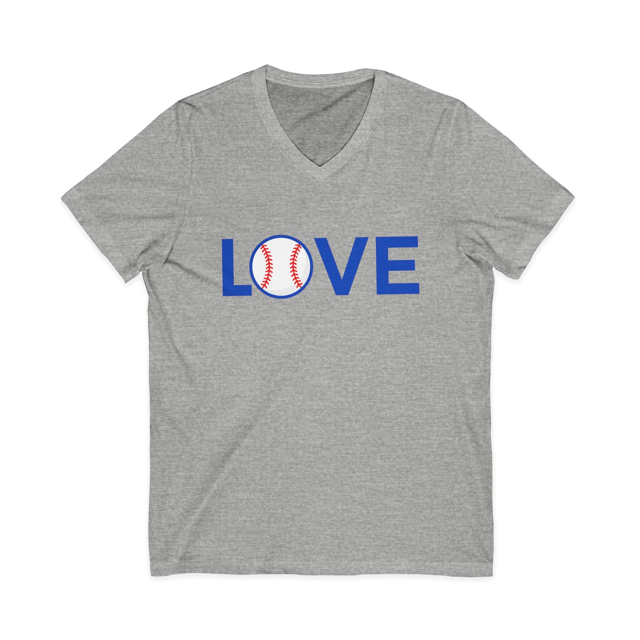 Baseball Love V-Neck Tee