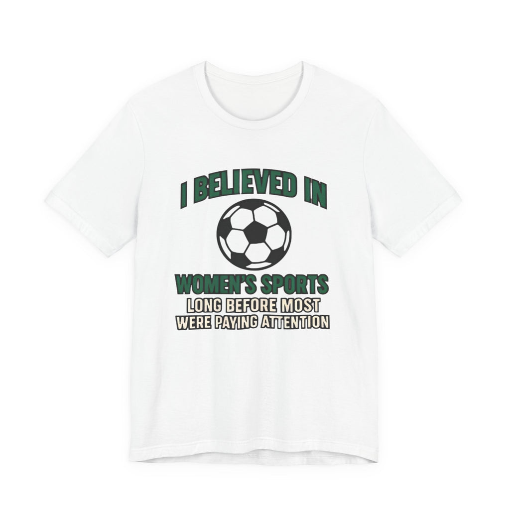 Empowering Women's Sports Tee - Unisex Jersey Short Sleeve T-Shirt