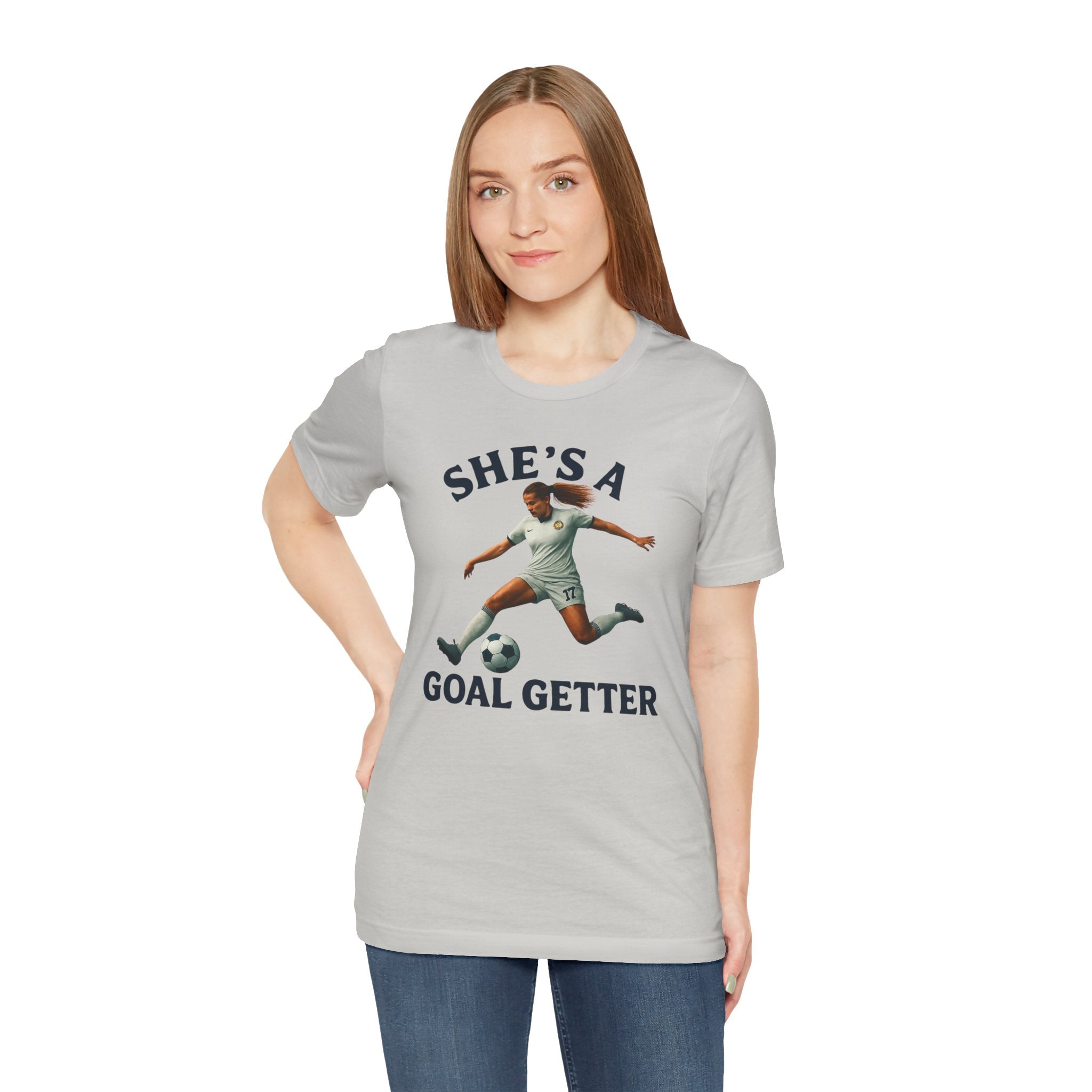 Goal Getter Unisex Jersey Tee | Soccer Shirt for Sports Lovers
