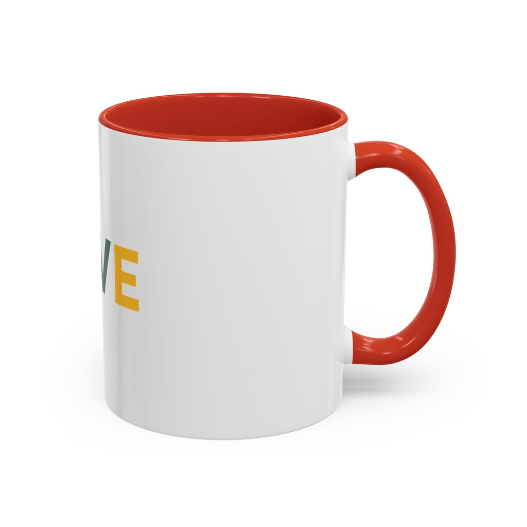 Basketball Love Accent Coffee Mug