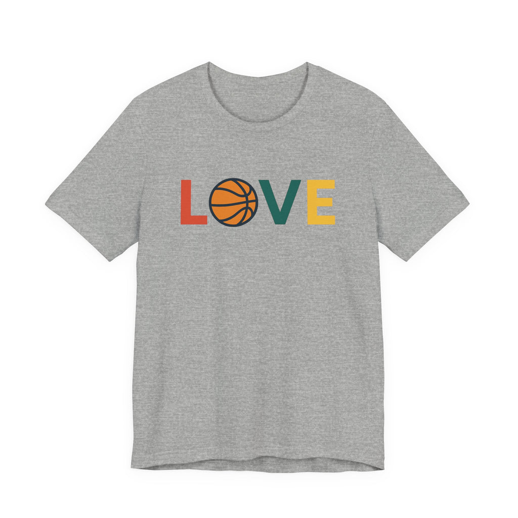 Basketball Love Tee - Perfect for Sports Lovers