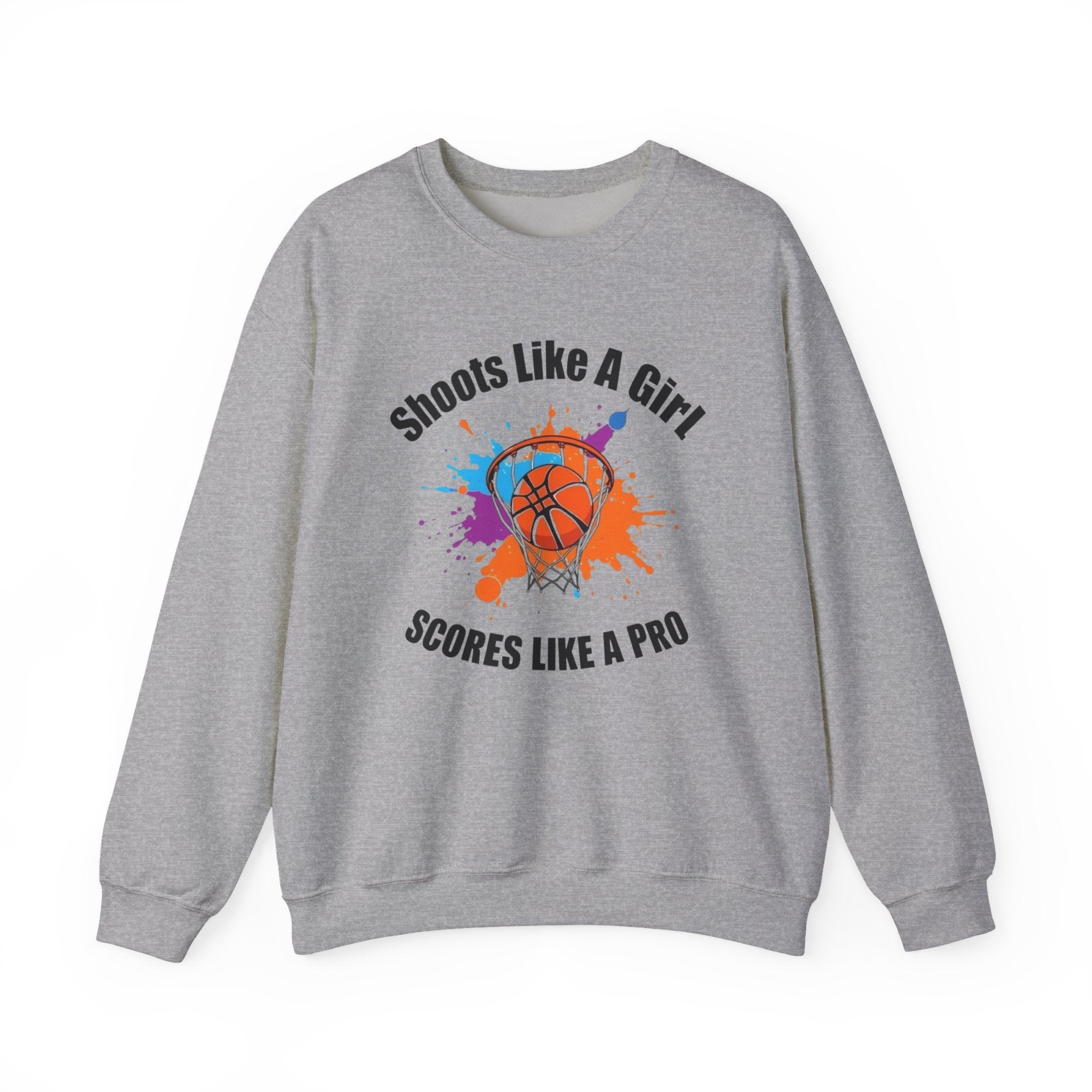 Empowering Basketball Sweatshirt for Girls