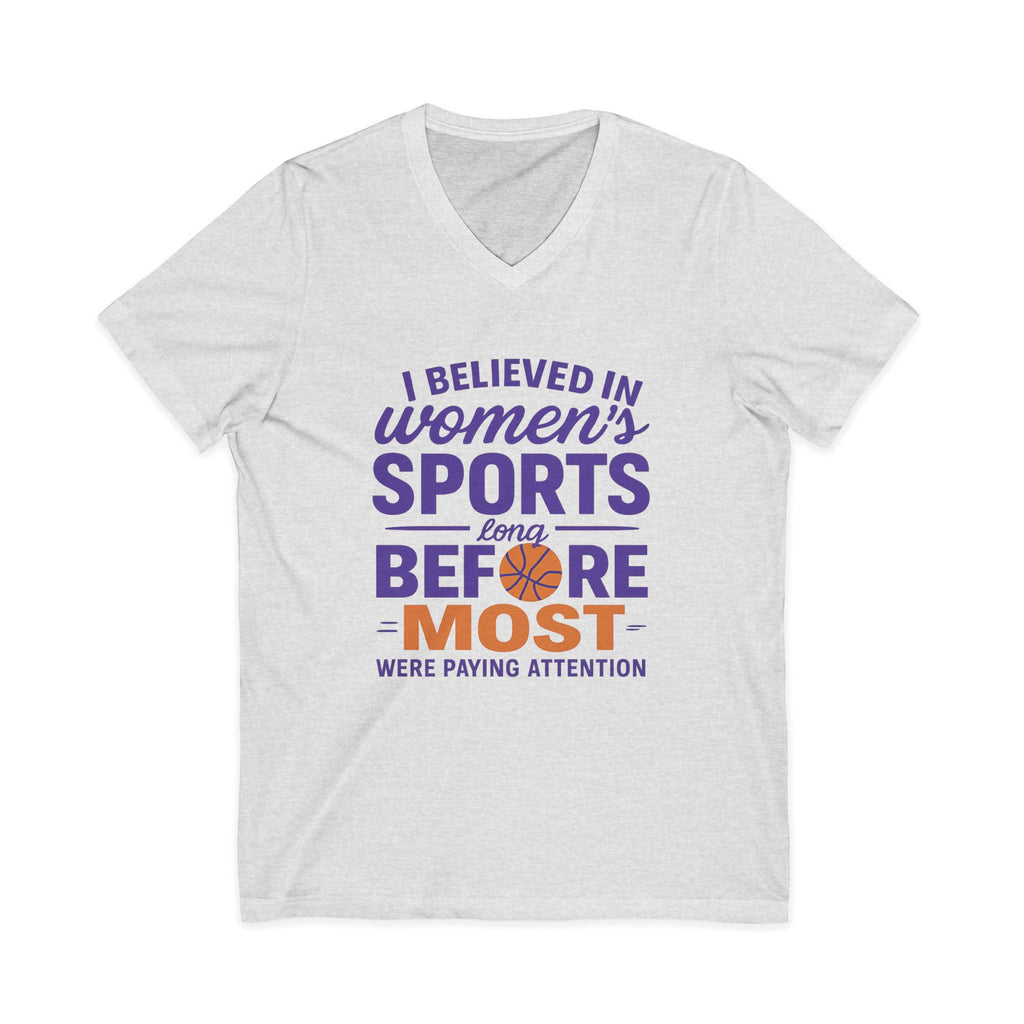 Women's Sports Believer V-Neck Tee