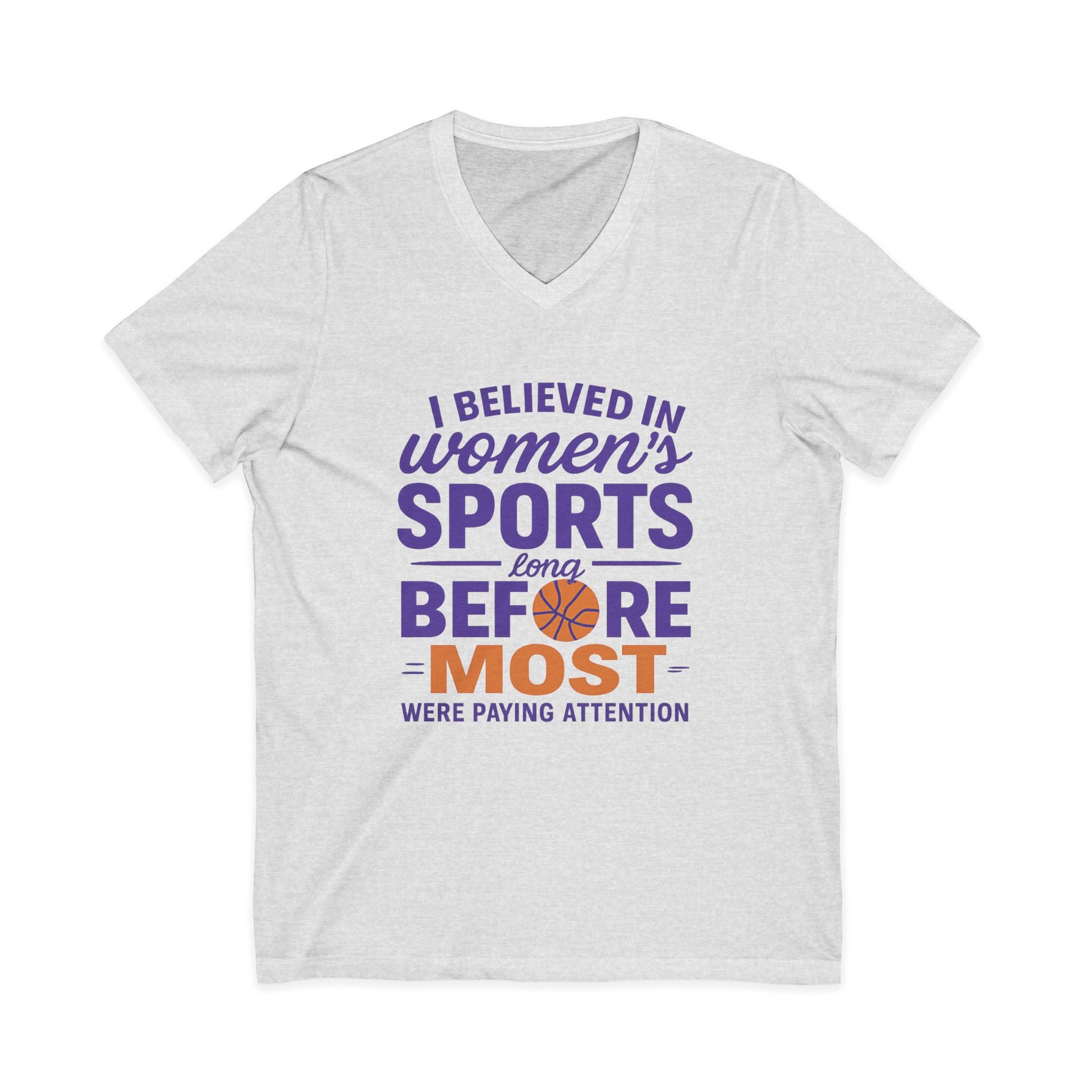 Women's Sports Believer V-Neck Tee