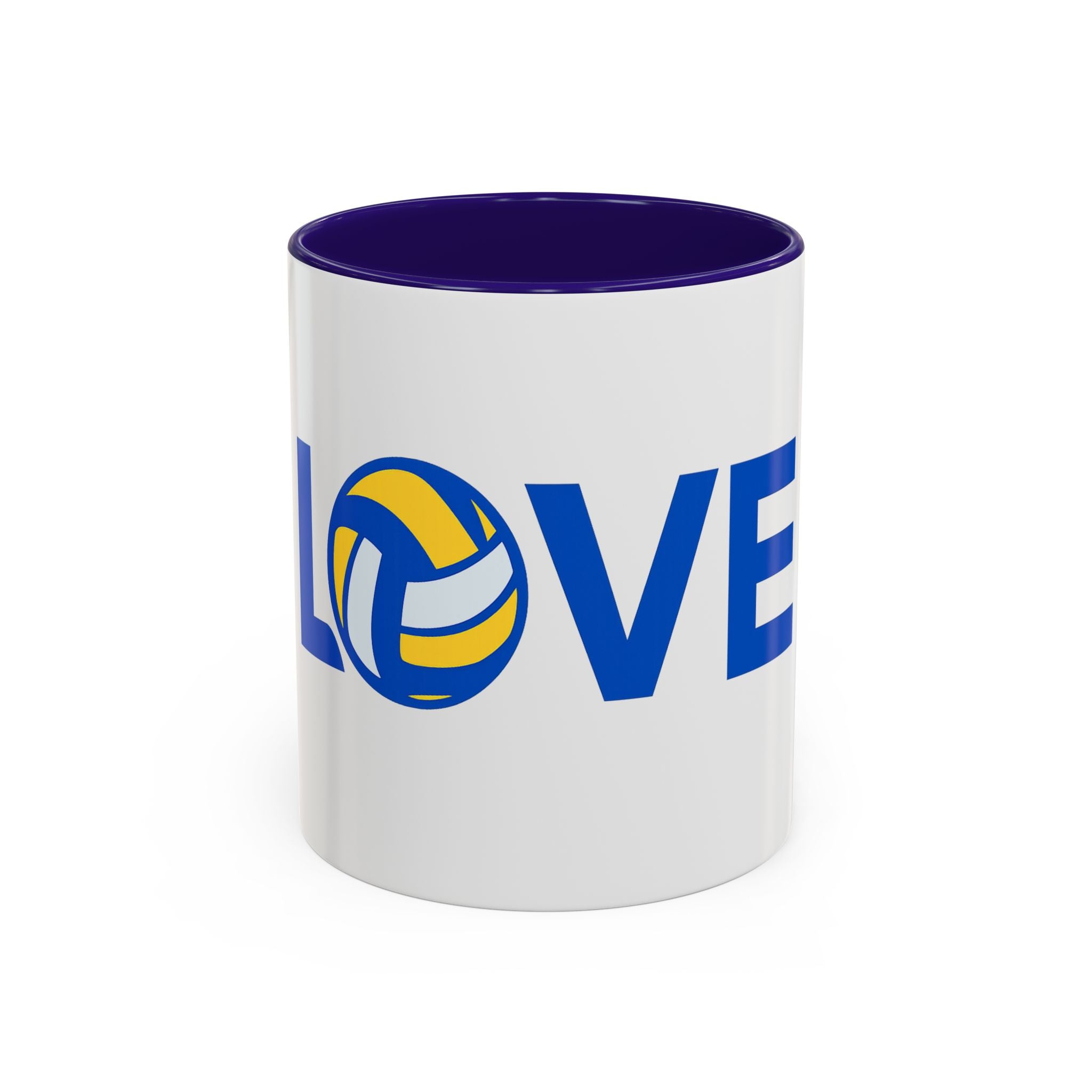 Volleyball Love Mug - 11oz & 15oz Colorful Coffee Cup