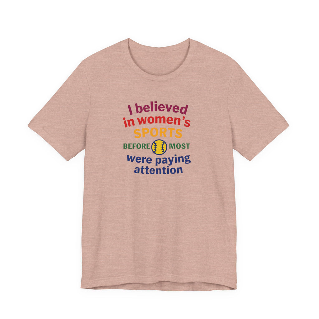 Celebrate Women's Sports Unisex Tee