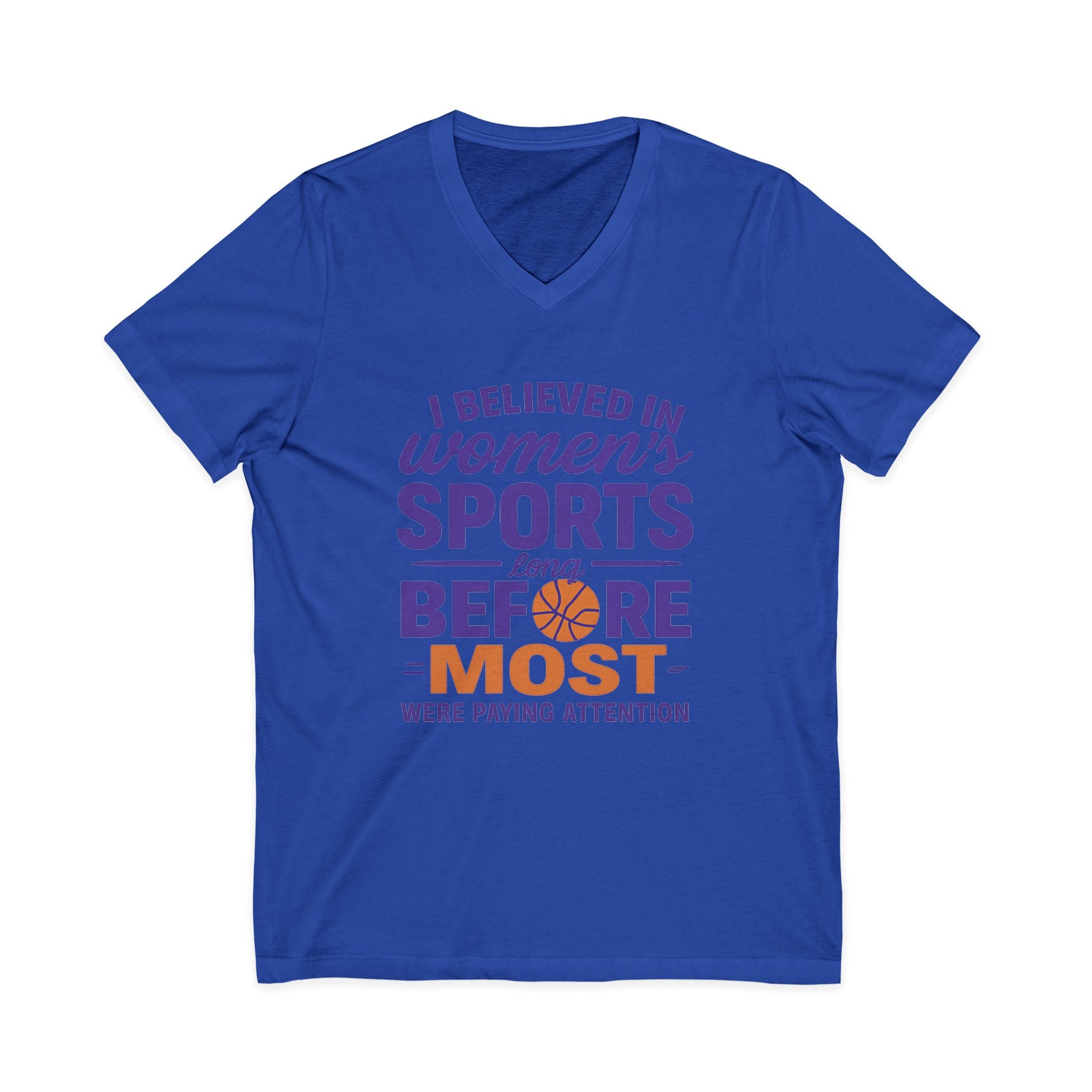 Women's Sports Believer V-Neck Tee