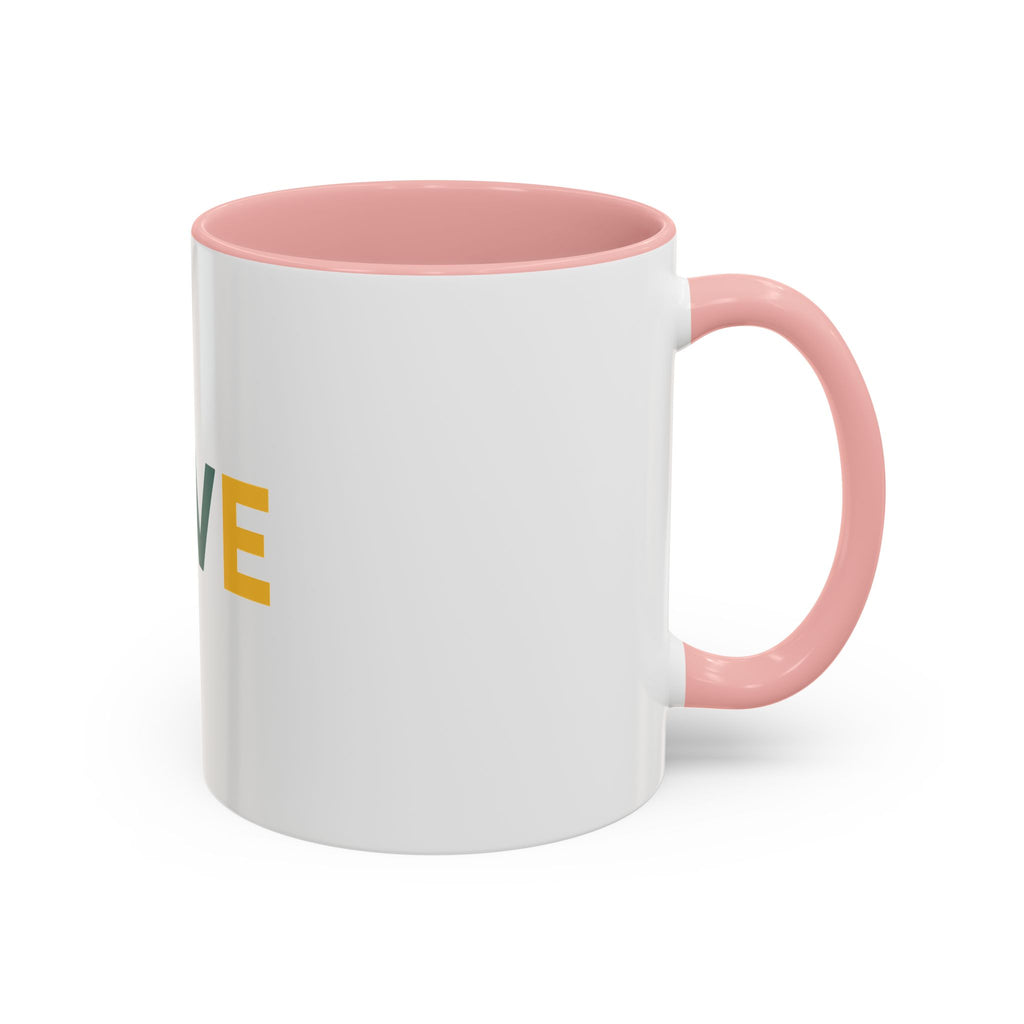 Basketball Love Accent Coffee Mug