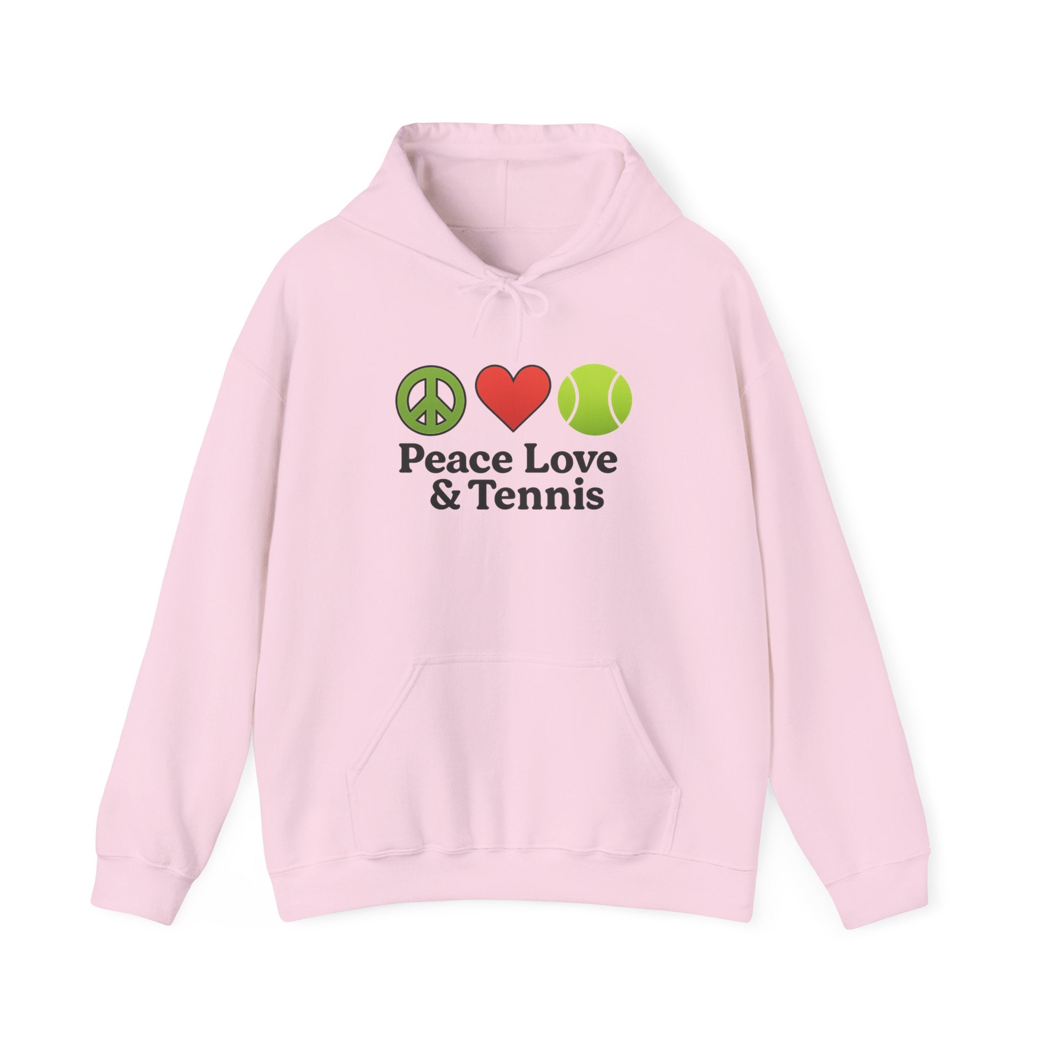 Peace Love & Tennis Hoodie