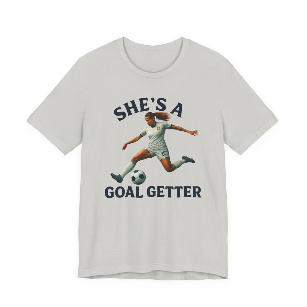 Goal Getter Unisex Jersey Tee | Soccer Shirt for Sports Lovers