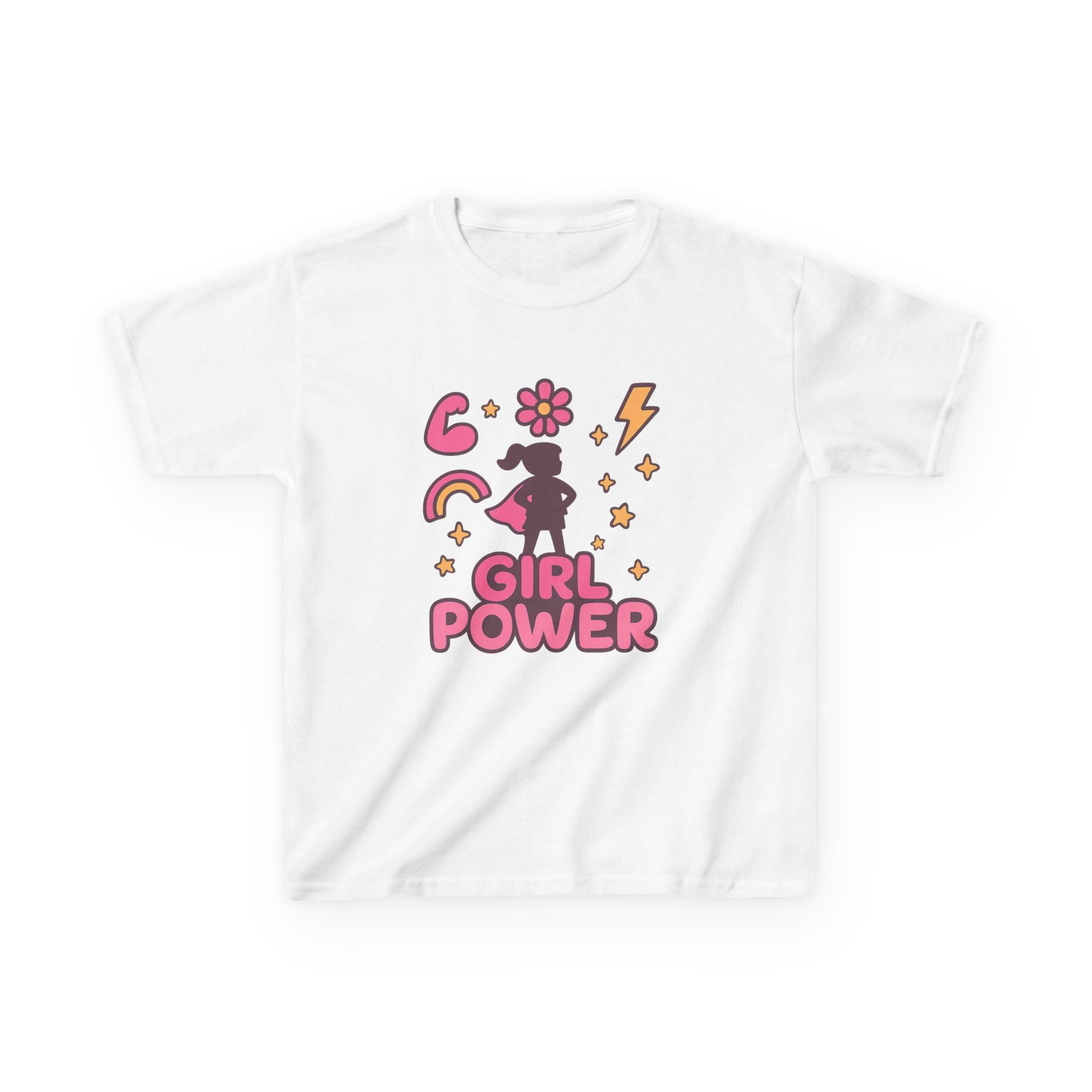 Girl Power Kids Tee – Empowering Youth Design