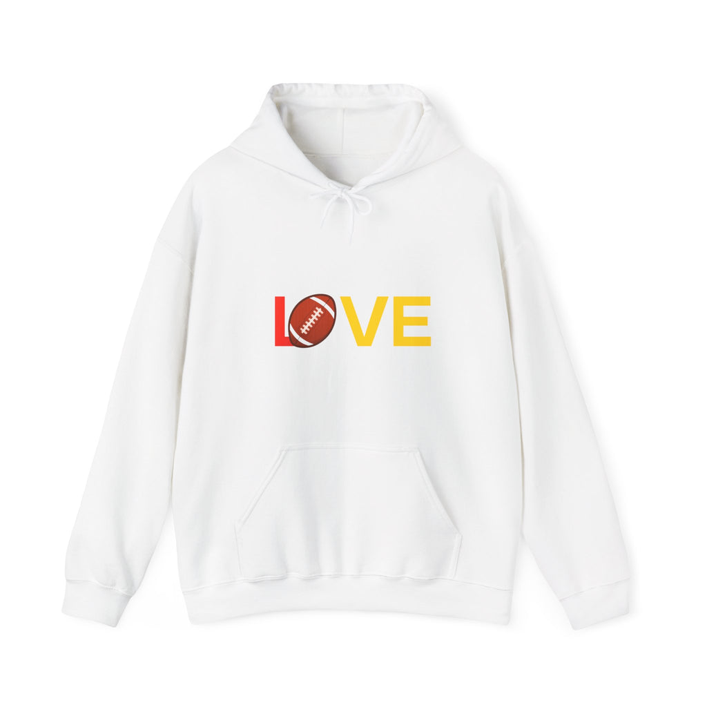 Football Love Hoodie - Heavy Blend