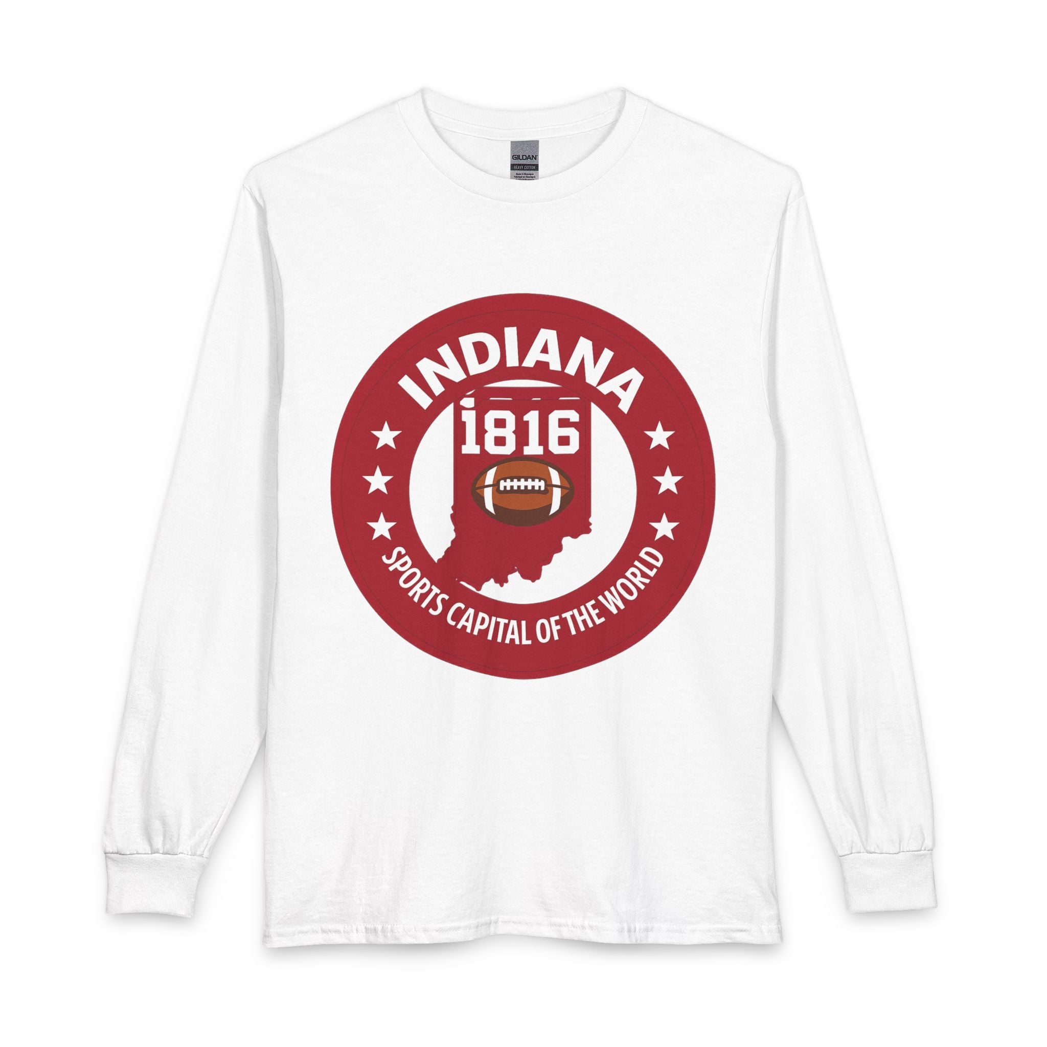 Indiana 1816 Sports Capital Long Sleeve Shirt