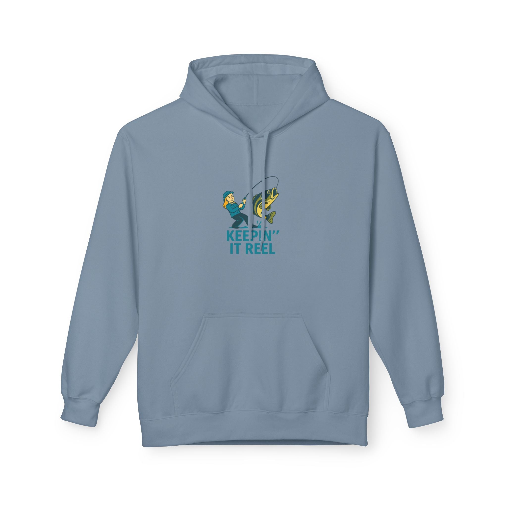 Fishing Enthusiast Hoodie - Keeping It Reel