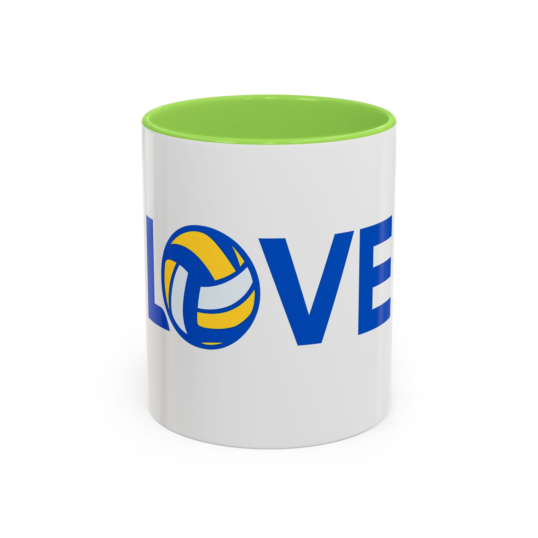 Volleyball Love Mug - 11oz & 15oz Colorful Coffee Cup