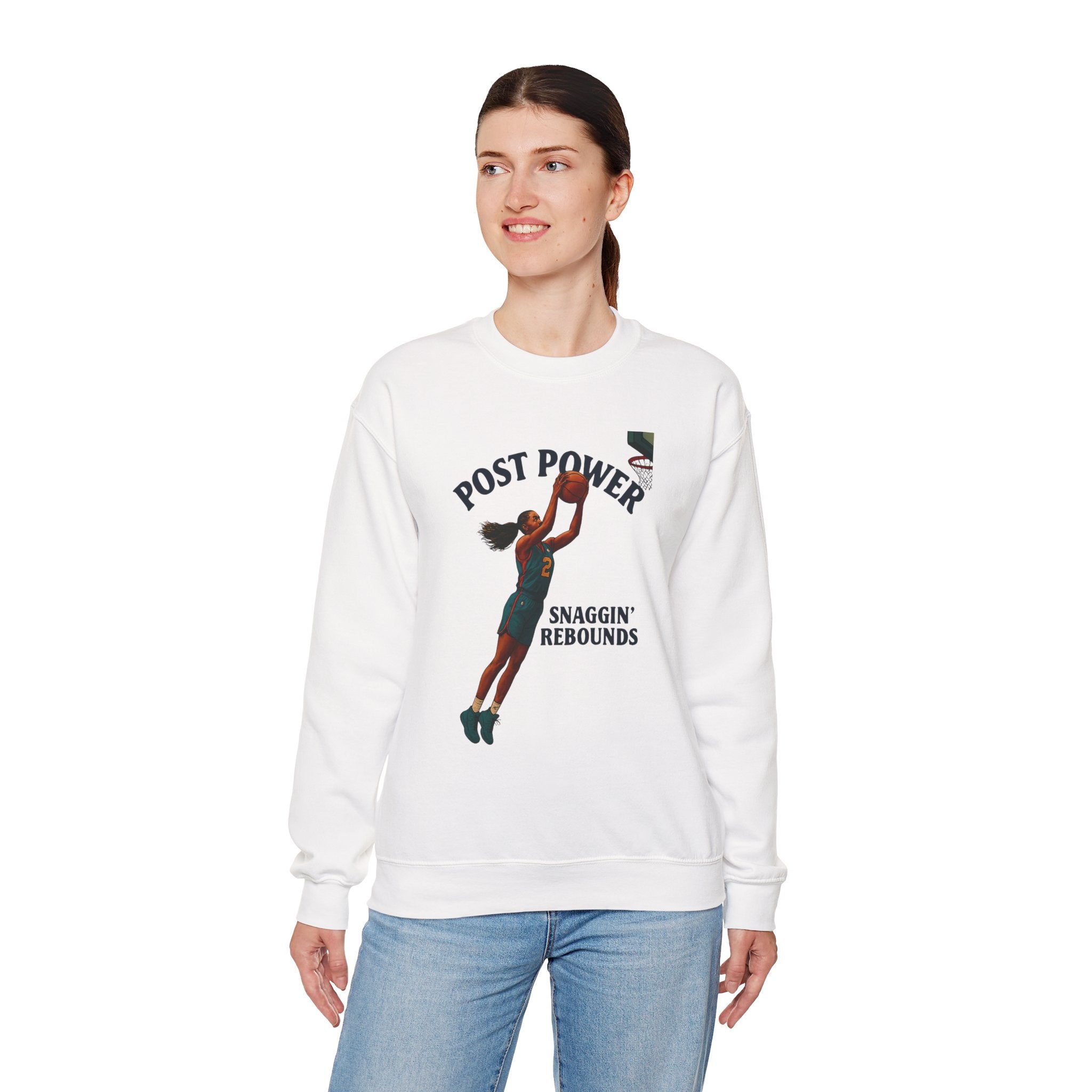 Dynamic Basketball Sweatshirt, Comfortable Crewneck for Sports Lovers