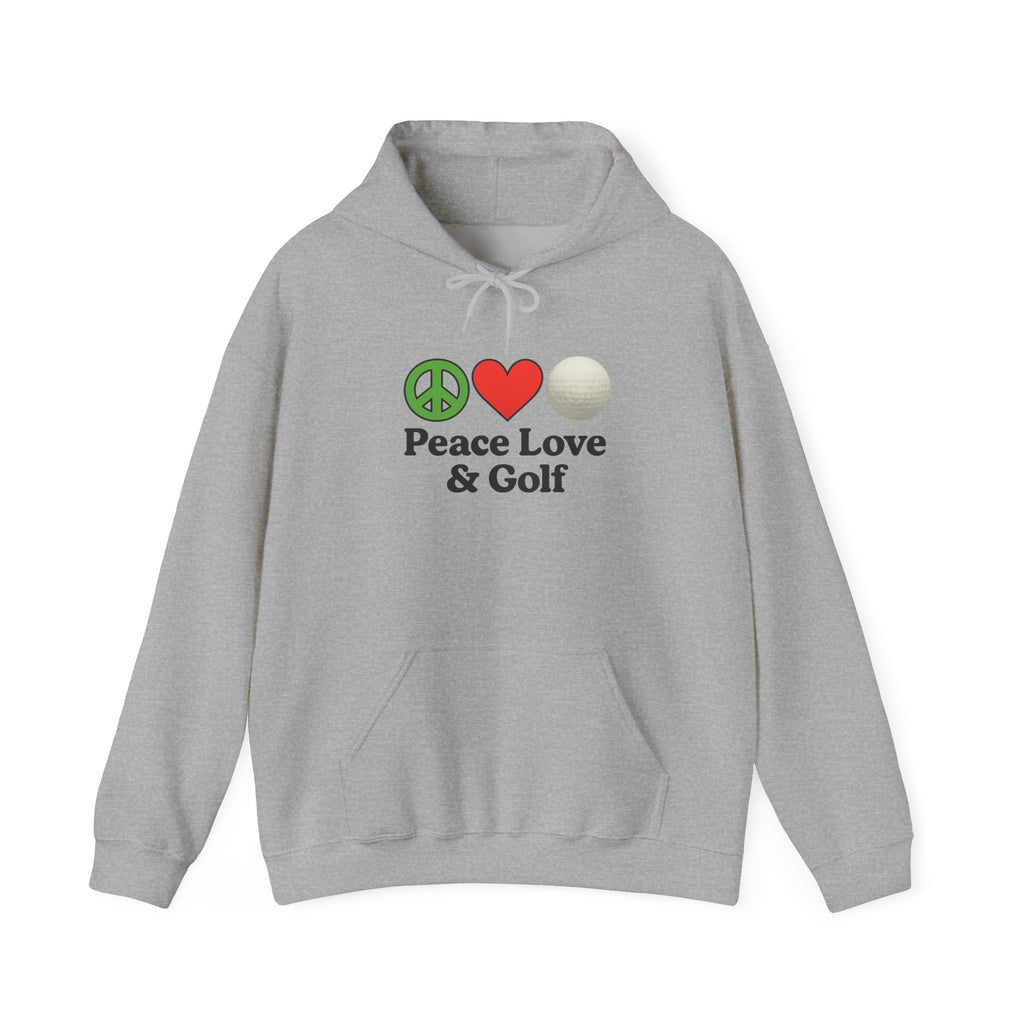 Peace Love & Golf Hoodie