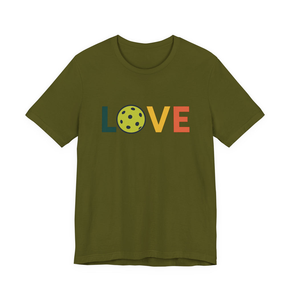 Pickleball Love Tee | Unisex Jersey Short Sleeve Shirt