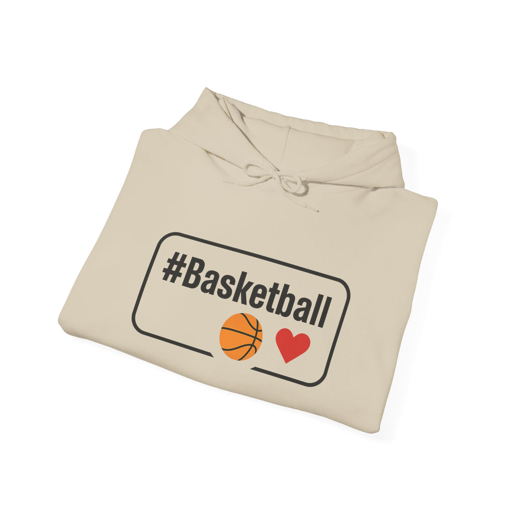 Basketball Lover's Hoodie - #Basketball  Unisex Heavy Blend Sweatshirt