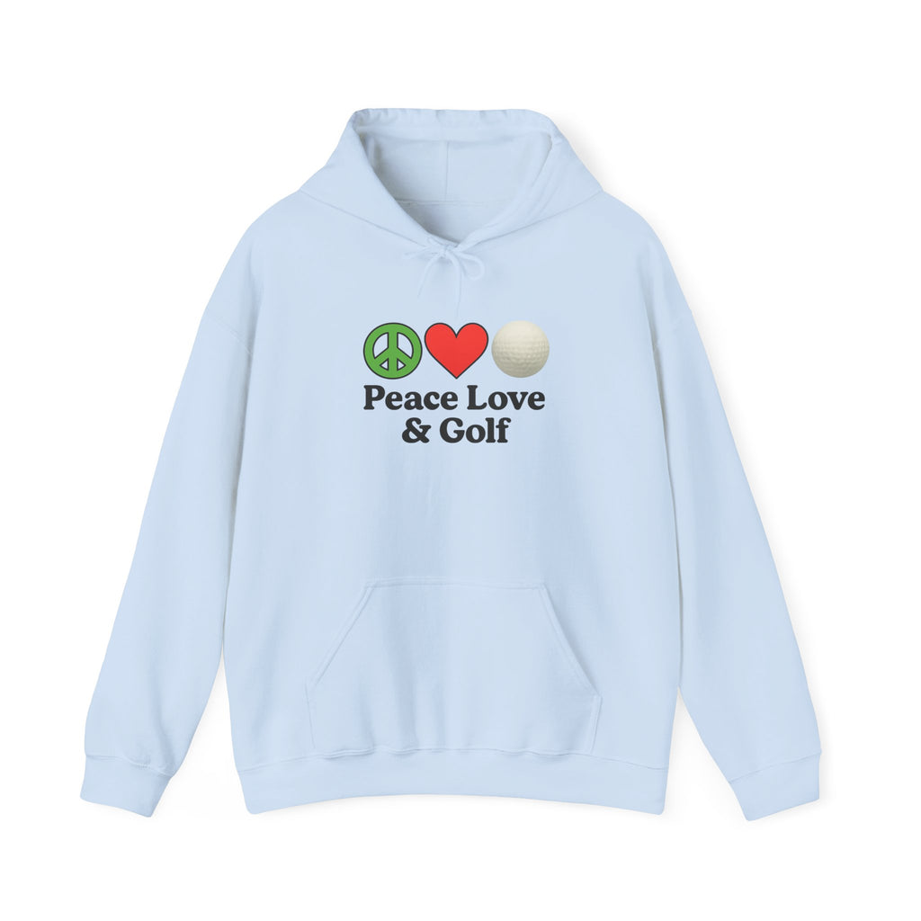 Peace Love & Golf Hoodie