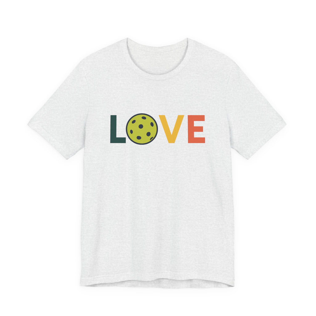 Pickleball Love Tee | Unisex Jersey Short Sleeve Shirt