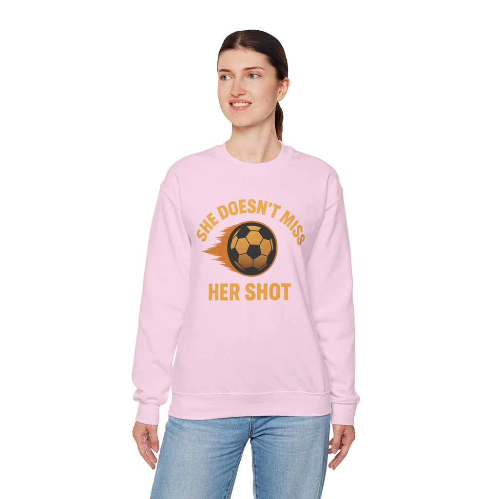 She Doesn't Miss Her Short Sweatshirt, Unisex Crewneck