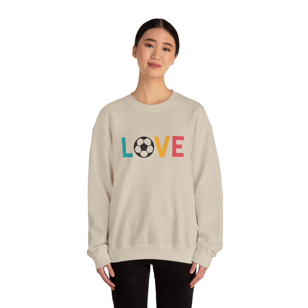 Soccer Love Sweatshirt | Unisex Heavy Blend