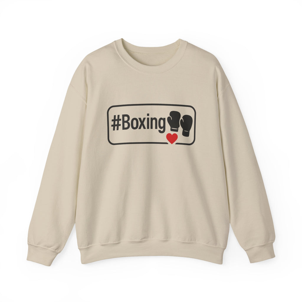 Boxing Love Sweatshirt - Unisex Heavy Blend Crewneck